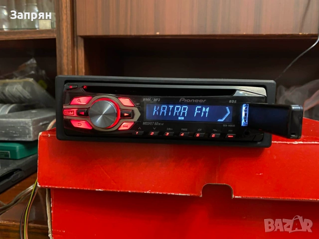 Авто Сд плеър Пайнер/Pioneer Сд/Мп3/УСБ и Аукс, снимка 2 - Аудиосистеми - 53251605