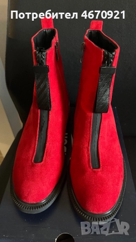 Дамски ботуши есен/пролет в перфектно състояние, носени само веднъж, размер 38, снимка 2 - Дамски ботуши - 52681769