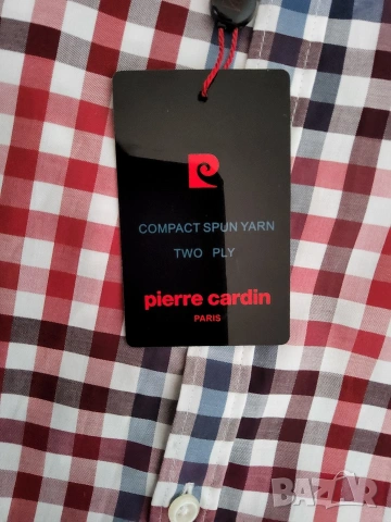 Два броя нови, маркови ризи - Pierre cardin и FRANT р-р XL , снимка 4 - Ризи - 54349655