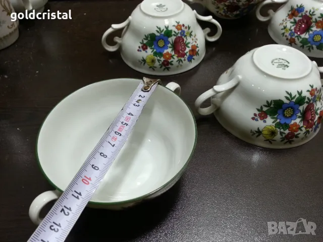 Стар немски порцелан купички , снимка 2 - Антикварни и старинни предмети - 48646363