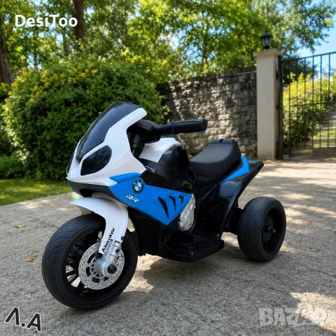 ❗️ПРОМОЦИЯ❗️Детски мотор BMW S1000RR 6V – Светещи Фарове и реалистичен дизайн