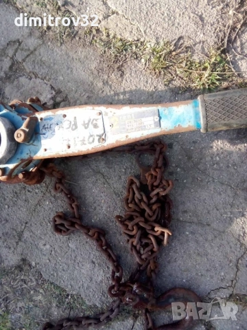 Тучен верижен телфер, снимка 2 - Други машини и части - 52996916