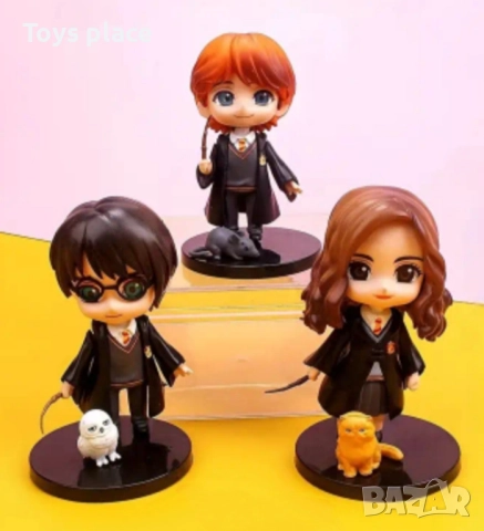 Лот 3бр фигурки Хари Потър, Harry potter 