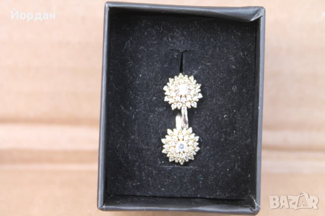 Дамски сребърни обеци 