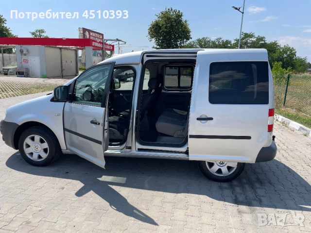 Volkswagen Caddy 1.9 TDI, снимка 8 - Автомобили и джипове - 53885013