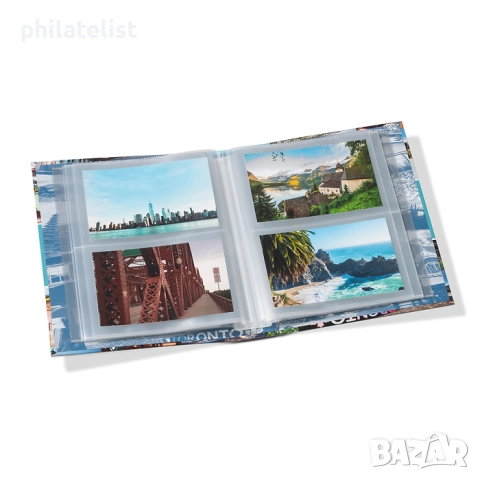 Leuchtturm - албум за 200 пощенски картички , банкноти , билети , снимка 3 - Филателия - 52712610