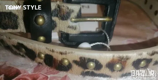 Тигров Дамски Колан Изцяло от Естествен Косъм Нов 100см., снимка 10 - Колани - 51644163