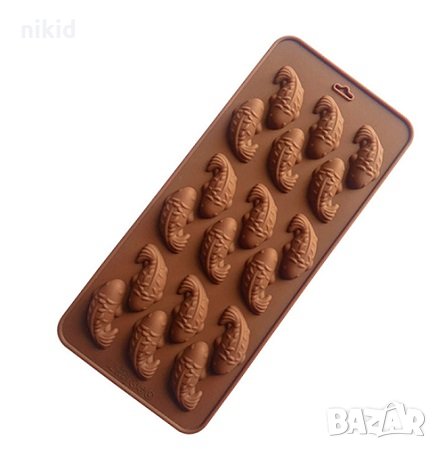 18 малки Златна рибка рибки риби риба спа силиконов молд форма фондан шоколадови бонбони желирани