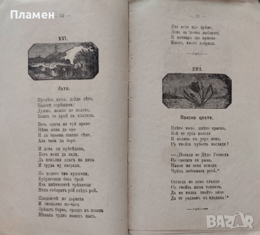 Детска гусла. 40 стихотворения за ученици отъ народните училища Василъ Н. Поповичъ /1883/, снимка 5 - Антикварни и старинни предмети - 42791774