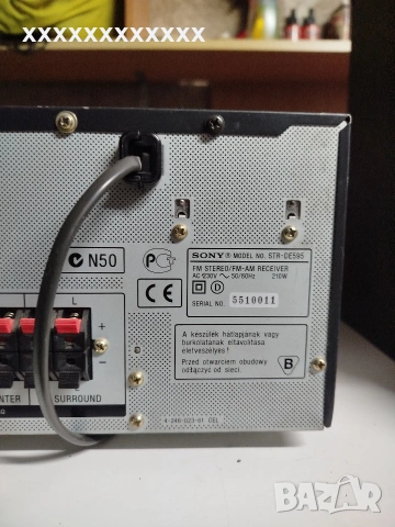 Ресийвър/усилвател с колони и съраунд център SONY, снимка 11 - Ресийвъри, усилватели, смесителни пултове - 53168064