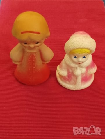 Две стари гумени кукли СССР. , снимка 1 - Кукли - 42911732
