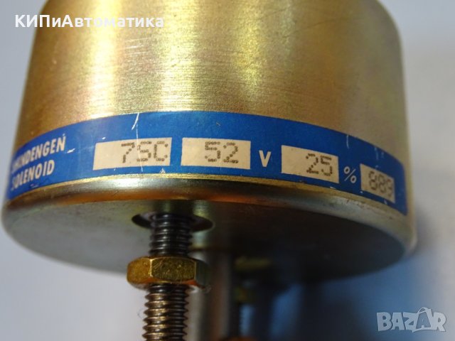 ел. магнит въртящ SHINDENGEN 75C-D24V-1 rotary solenoid 24VDC 100%ED, снимка 4 - Резервни части за машини - 42131690