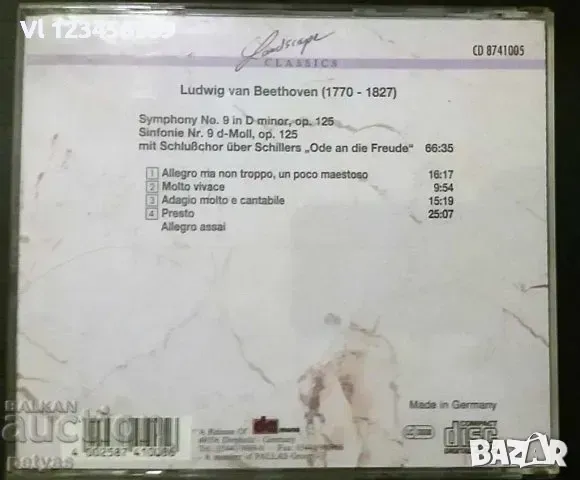 СД - Ludwig van BEETHOVEN 'Symphony No 9´ - CD, снимка 4 - CD дискове - 49861422