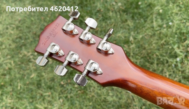 Epiphone Kirk Hammett "Greeny" Les Paul Standard китара с кейс, снимка 12 - Китари - 52023771