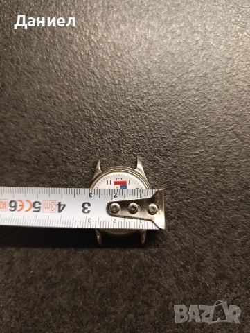 Часовник Зим с циферблат Левски Спартак , снимка 3 - Антикварни и старинни предмети - 54314011