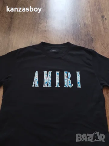 amiri paisley t shirt - страхотна мъжка тениска XL ОТЛИЧНА, снимка 4 - Тениски - 55805995
