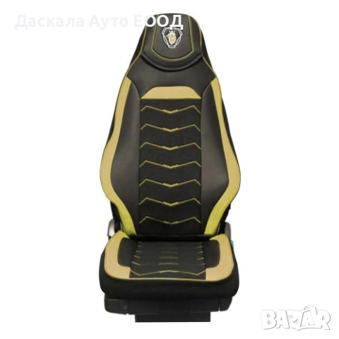 Калъфи за седалки за Scania R 2004-2016г., Кожа + алкантара , 3 цвята