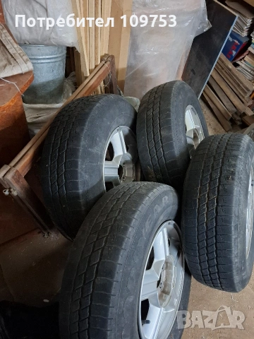4 бр. Алуминиеви джанти 15'' за SUV + гуми, снимка 9 - Гуми и джанти - 53309123