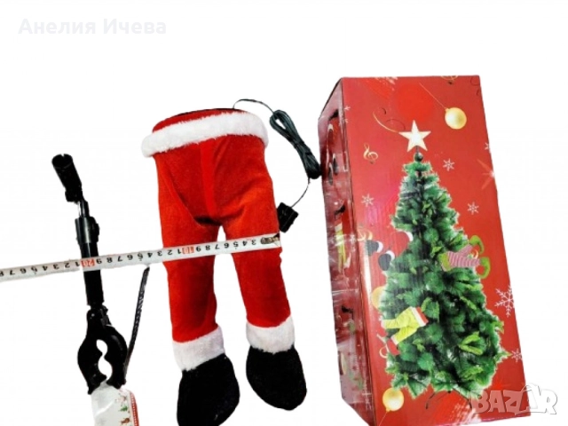 Заклещваният Дядо Коледа , снимка 5 - Декорация за дома - 51987964