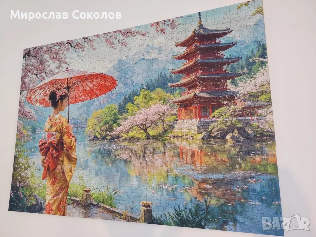 Картина пъзел Японски пейзаж , снимка 3 - Картини - 56325987