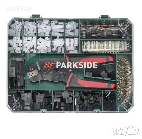кримп клещи голям комплект на Парксайд Чисто нови Parkside
