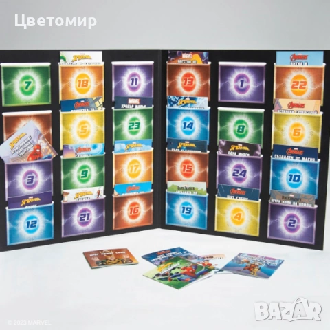 Коледен календар Marvel , Disney 100, снимка 4 - Нумизматика и бонистика - 54096857