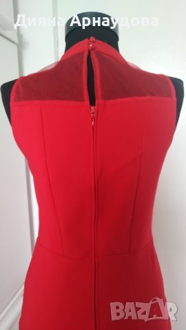 ORSEY 36S червена официална рокля, снимка 4 - Рокли - 40517497