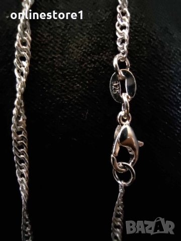 Сребърна верижка 925 - V102, снимка 4 - Колиета, медальони, синджири - 30117320