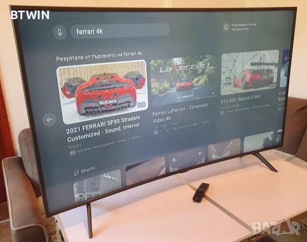 Телевизор Samsung - Извит - 55 ИНЧА - Smart - 4K - Ultra HD ! , снимка 7 - Телевизори - 55961572