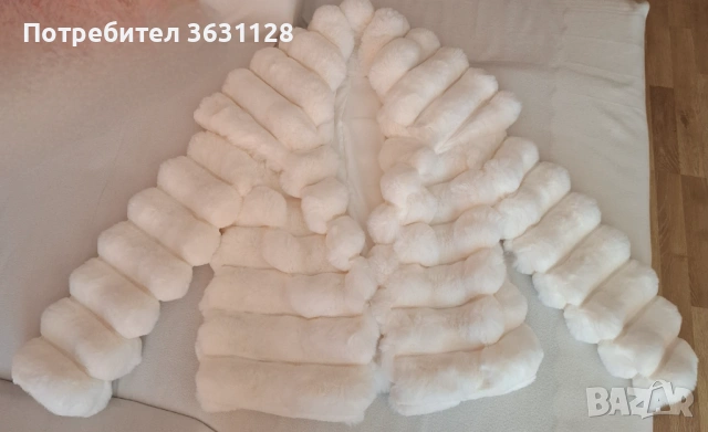 Бяло зимно палто , снимка 2 - Палта, манта - 53131492