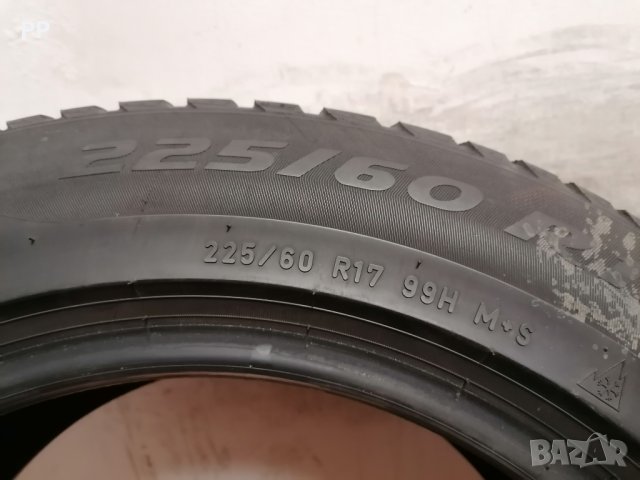 1 бр. 225/60/17 Pirelli / зимна гума , снимка 3 - Гуми и джанти - 42797268