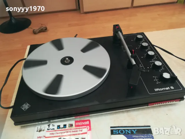 TELEFUNKEN LIFTOMAT S-ВНОС GERMANY 1410241626LNWC, снимка 6 - Грамофони - 47579580