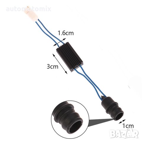 КАБЕЛ ЗА ГРЕШКИ ЗА ДИОДИ Т10 - 1БР.