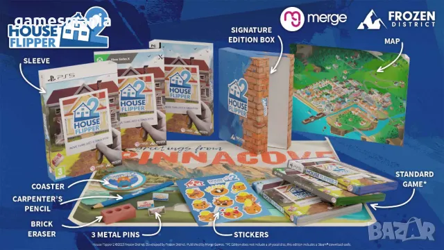 [ps5] Само в GAMES MANIA ! House Flipper 2 Special Edition / Лимитирано издание!, снимка 1