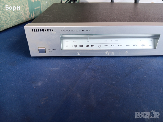 TELEFUNKEN RT100 Стерео тунер, снимка 2 - Радиокасетофони, транзистори - 44589709
