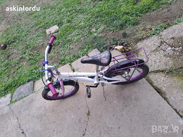 Детски велосипед с контра 16 цола гуми, снимка 5 - Велосипеди - 52751851