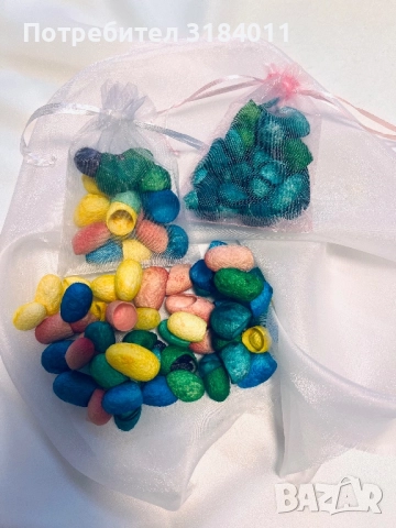 Арт материали - копринени пашкули, снимка 3 - Други - 52580447