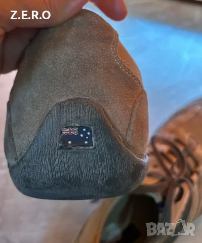 НОВИ Мъжки обувки Australian Footwear — Номер 50 (Стелка 33 см) — Естествен велур, снимка 6 - Спортни обувки - 56120865