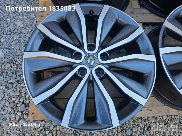Лети джанти 19ки 5х114.3 Renault, снимка 5 - Гуми и джанти - 56273455