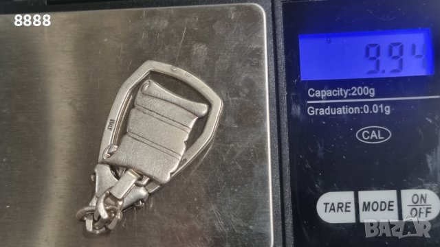 Сребърен ключодържател 925 Италия , снимка 8 - Други - 44297444