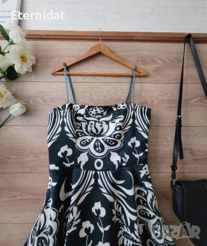 Разкроена елегантна рокля , снимка 3 - Рокли - 51400314