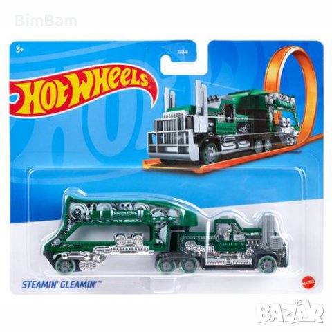 Камион Hot Wheels - STEAMIN' GLEAMIN' / Mattel