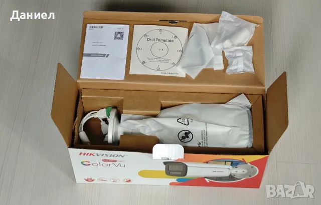 8MP IP камера с микрофон и говорител Hikvision ColorVu DS-2CD2T87G2H-LISU/SL, снимка 3 - IP камери - 56045529