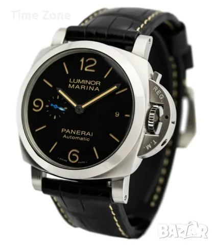 Panerai Luminor 1950 3 Days GMT 44mm Steel Blue Dial Automatic Различни Варианти, снимка 3 - Мъжки - 48009220