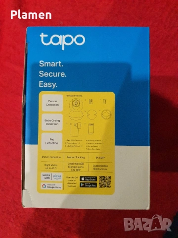Камера Tapo C230, снимка 16 - IP камери - 54036024