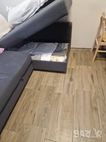 Ikea Friheten ъглов разтегателен диван с Ракла, снимка 6 - Дивани и мека мебел - 54275631