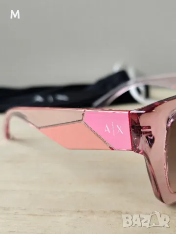 Дамски оригинални очила ARMANI EXCHANGE AX 4125 U 833911 - SHINY TRANSPARENT PINK

, снимка 10 - Слънчеви и диоптрични очила - 49267582