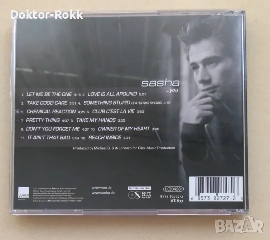 Sasha - ...You (CD, 2000), снимка 2 - CD дискове - 49262713