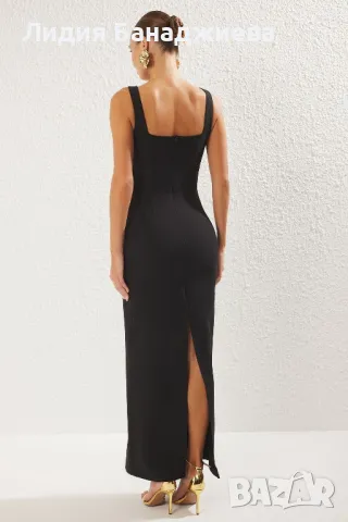 Рокля с акцент на талията , снимка 4 - Рокли - 50032803