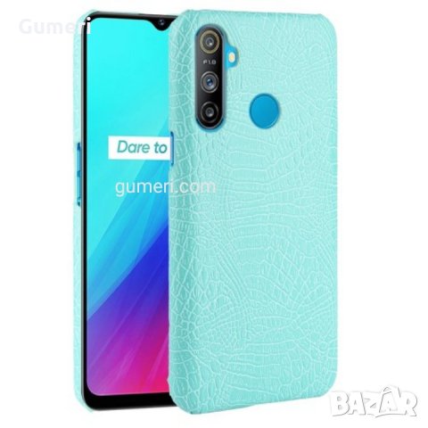  Realme C3  кожен, твърд гръб, снимка 4 - Калъфи, кейсове - 30460759